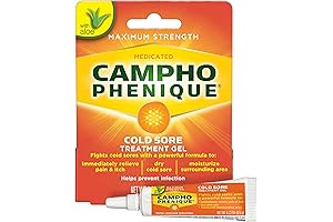 Maximum Strength Campho-Phenique Cold Sore Treatment & Healing Gel