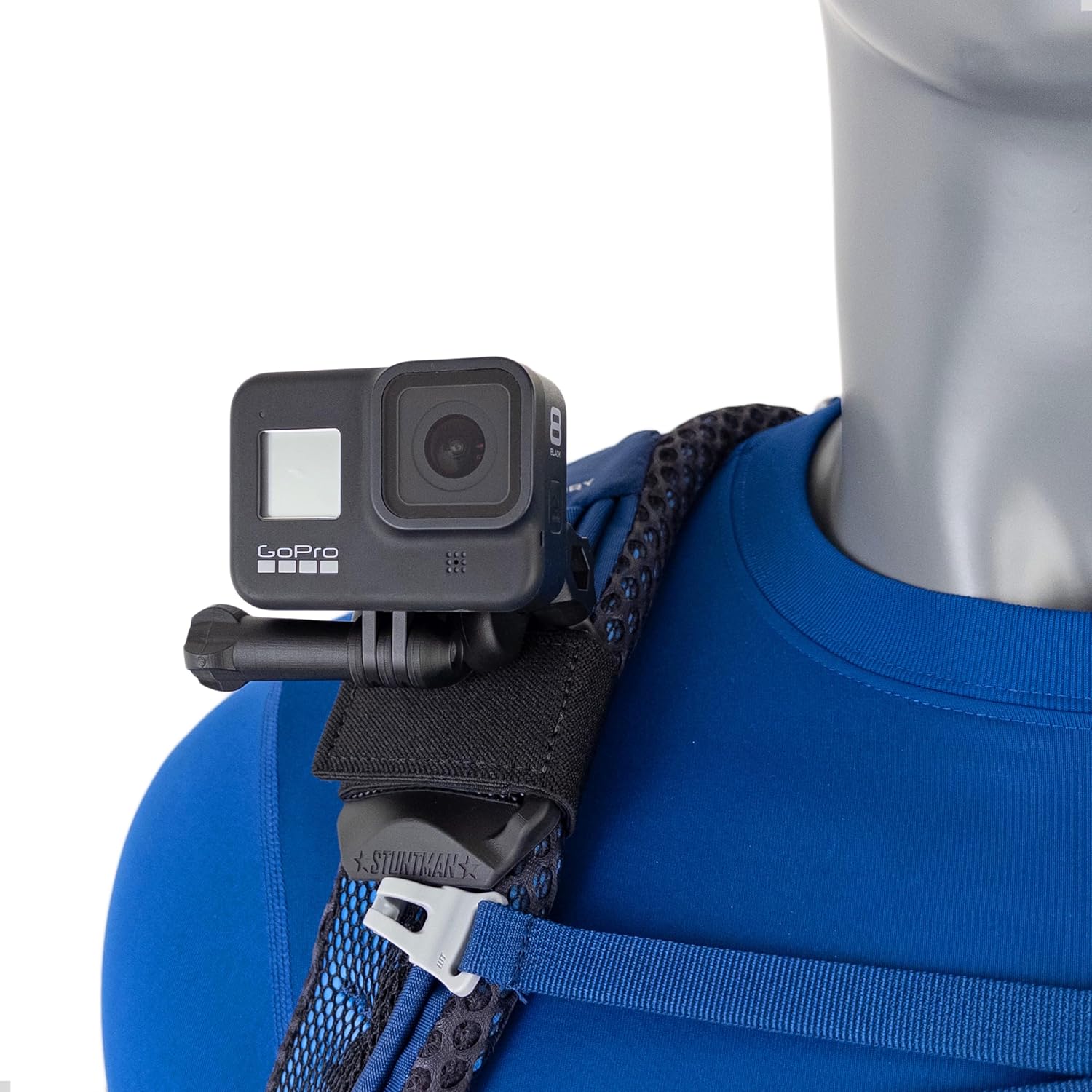 Gopro Shoulder Rig Amazon.com : STUNTMAN Pack Mount Low-Pro - Low Profile Backpack ...