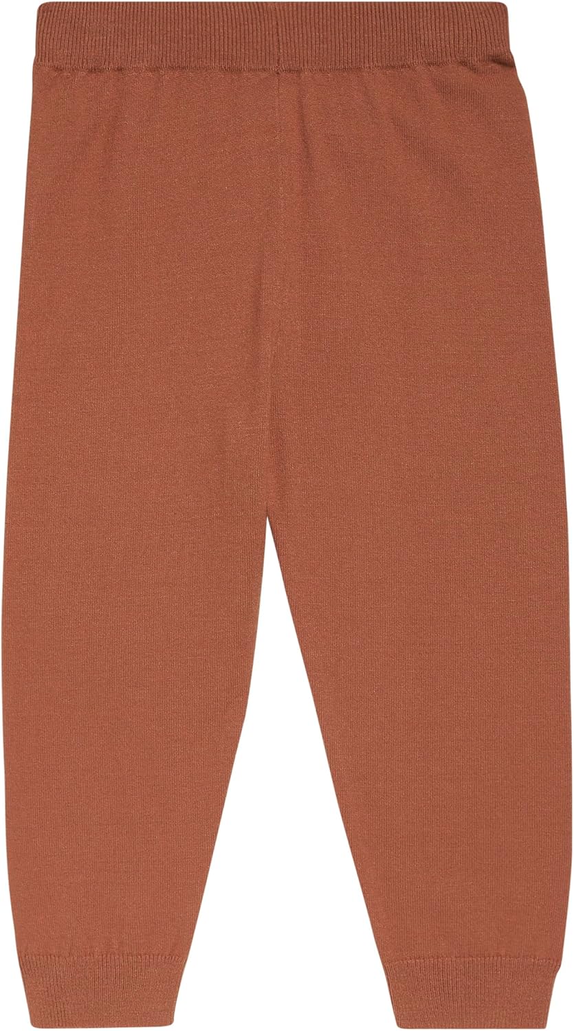 Modern Moments by Gerber Girls' Baby and Toddler Honey Comb Sweater Knit Top and Pant Set - Image 3