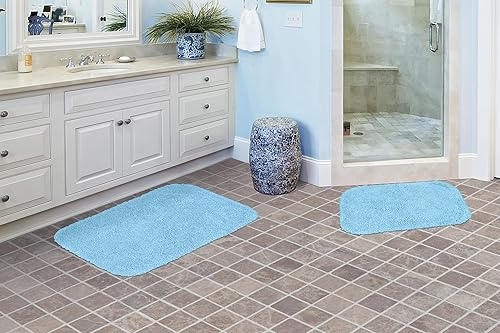 Miniatura 2 de Garland Rug Serendipity - Juego de 2 alfombras de baño lavables de nailon lanudo