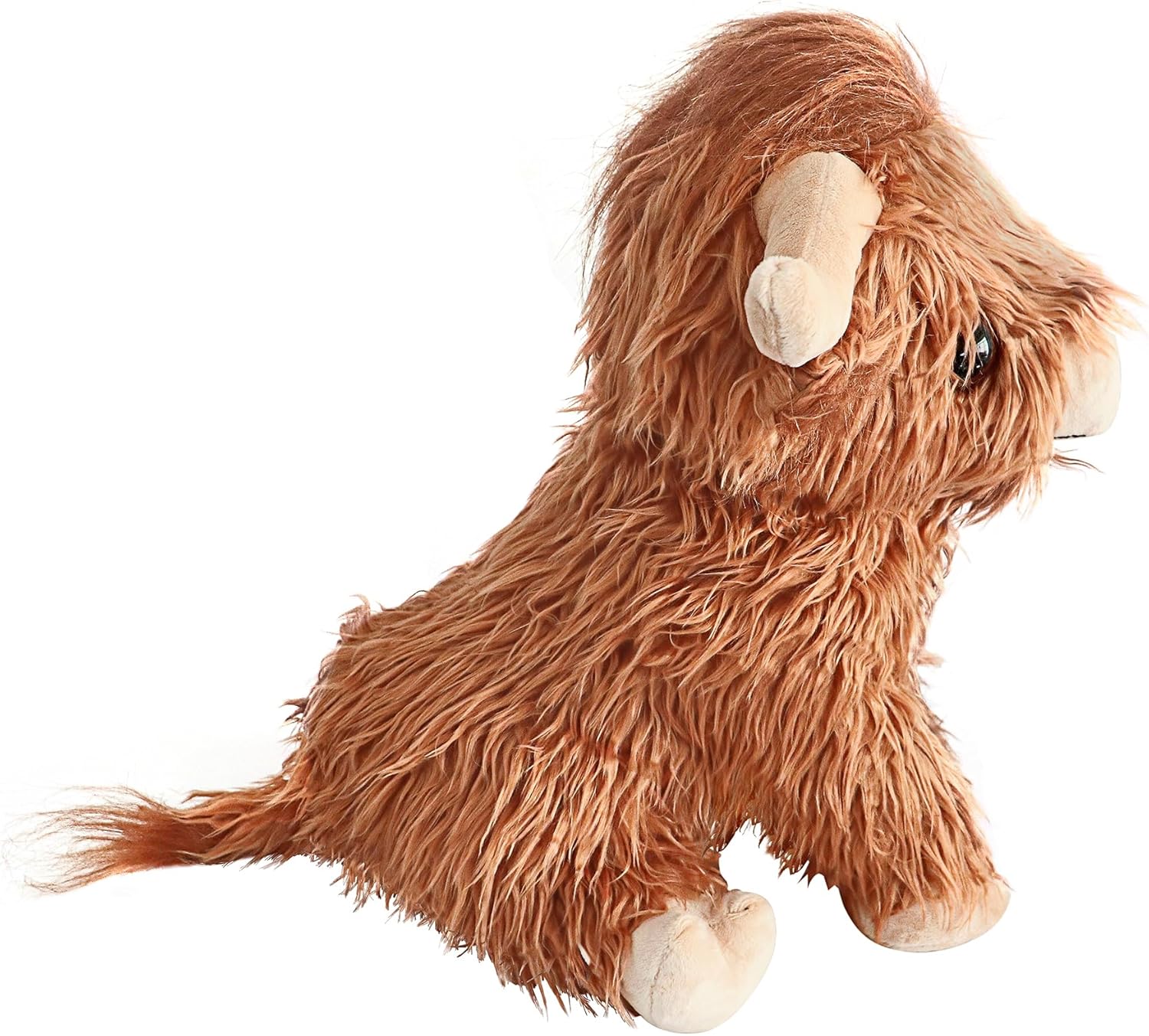 Highland Cow Stuffed Animal, 16-inch Large and Cute Highland Cow Plush, Fluffy Cow Stuffed Animal, Stuffed Cow Plush for Kids Play, Pillow, Home Décor, Realistic Highland Plush Cow - Image 4