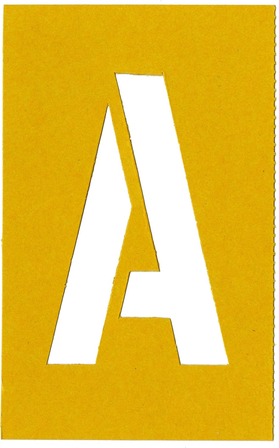 Chartpak Letter and Number Painting Stencils, A-Z and 0-9, 4 Inches H, 35 per Pack (01565)