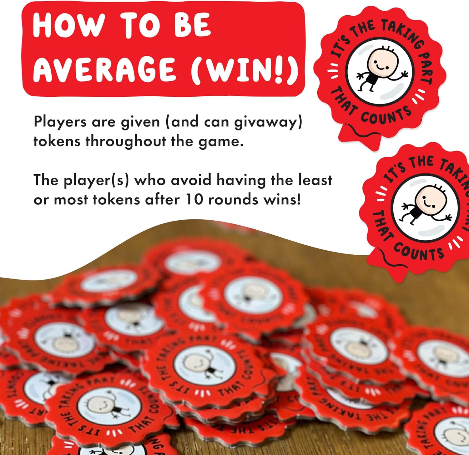 Average Joe Party Game - Embrace Your Ordinary Side with 600 Questions - Fun for Family and Friends! Ages 8+, 3-6 Players, 30 Minute Playtime, Made by Format Games