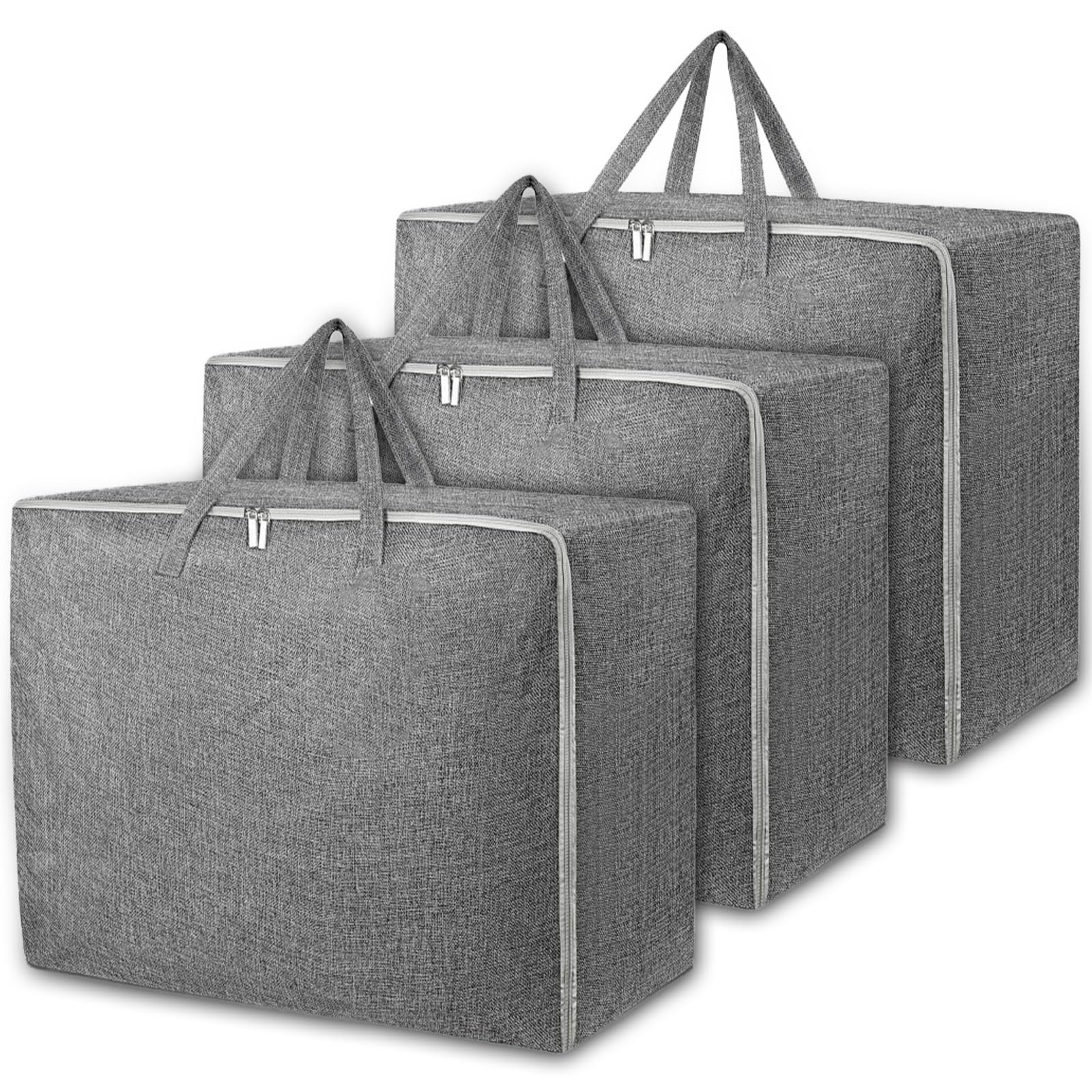 Lot de Housse Rangement Couette Sac de Rangement Sac Rangement