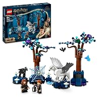 LEGO Harry Potter Foresta Proibita: Creature Magiche, Set con Animali Giocattolo Fantasy