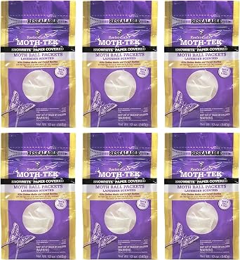 Moth-Tek Lavender Moth Ball Packets - 12 oz - 6 Pack