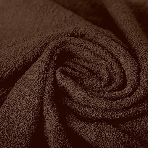 Miniatura 6 de Juego de toallas personalizadas con texto bordado, paquete de 2 toallas de mano de algodón turco altamente absorbentes y súper suaves para spa,