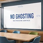 Dry Erase Paper for Wall 48" x 36" (122x90cm), Self Adhesive White Board Wallpaper Peel and Stick, No Ghosting Whiteboard Contact Paper for Home Office Classroom