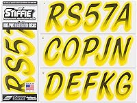 Vista 56 de Stiffie Whipline - Calcomanías de identificación alfanuméricas, adhesivos de números de registro para barcos y embarcaciones personales