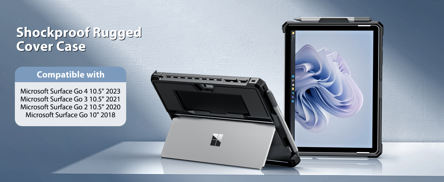 Amazon.com: MoKo Case Fit Microsoft Surface Go 4 /Surface Go 3
