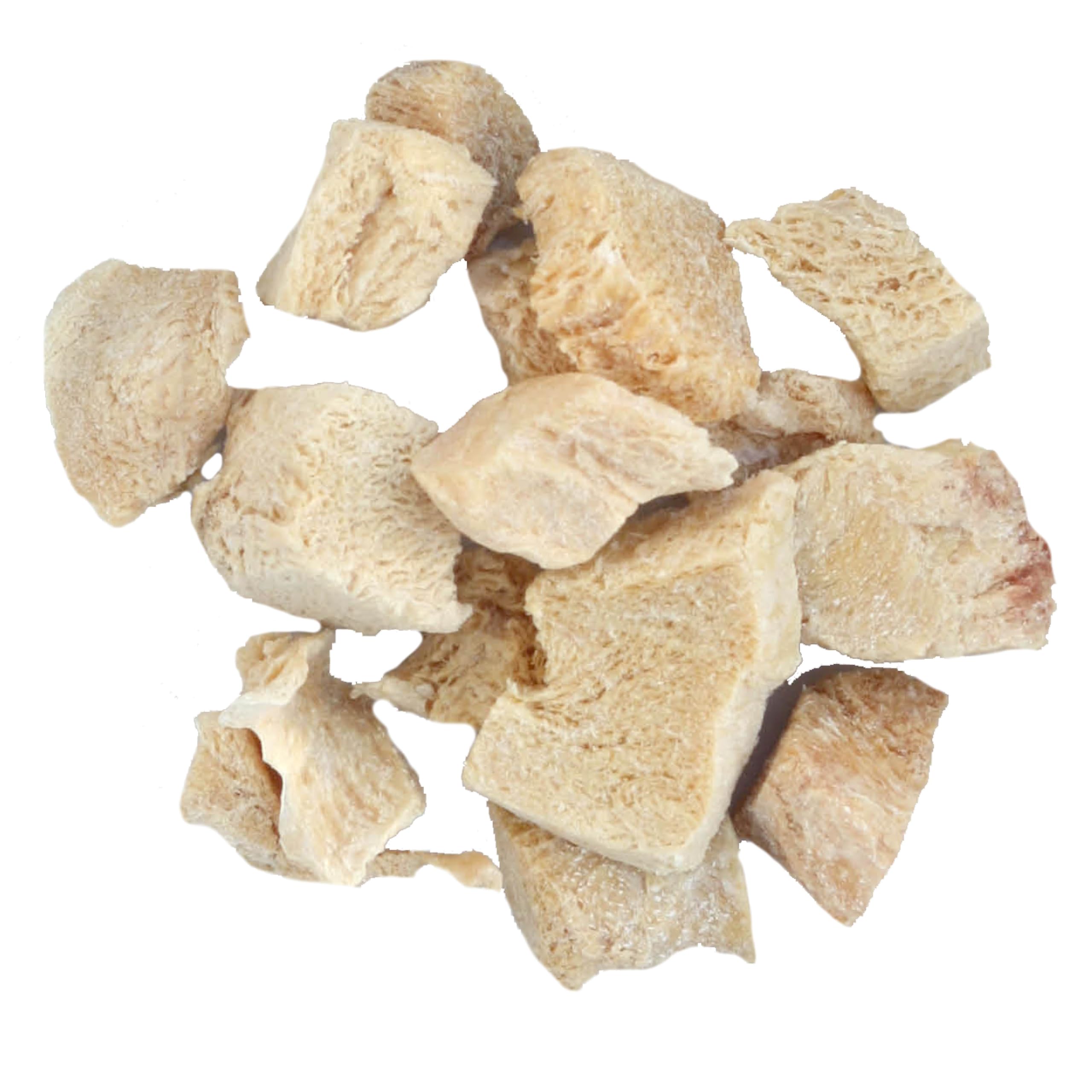gefriergetrocknetes Hühnerbrustfilet, Premium Muskelfleisch, gesunde Hundeleckerlies, getreidefrei, zuckerfrei, 100% natürlich ohne Zusätze, Deutsche Herstellung, 500 g