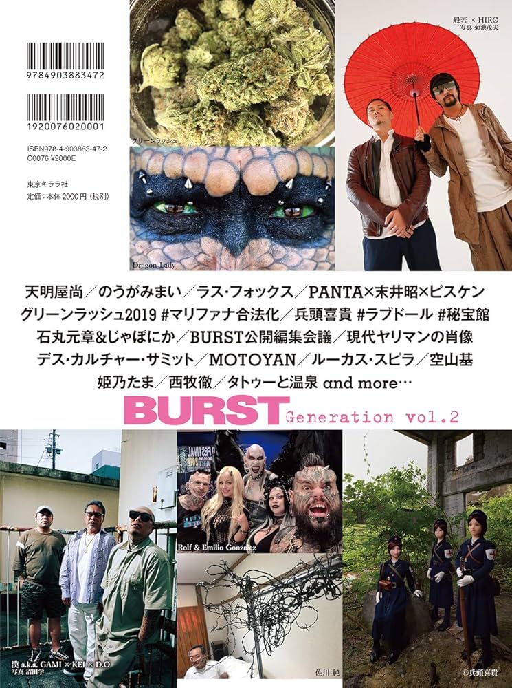 バースト・ジェネレーション Vol.2 | ケロッピー前田, ケロッピー前田