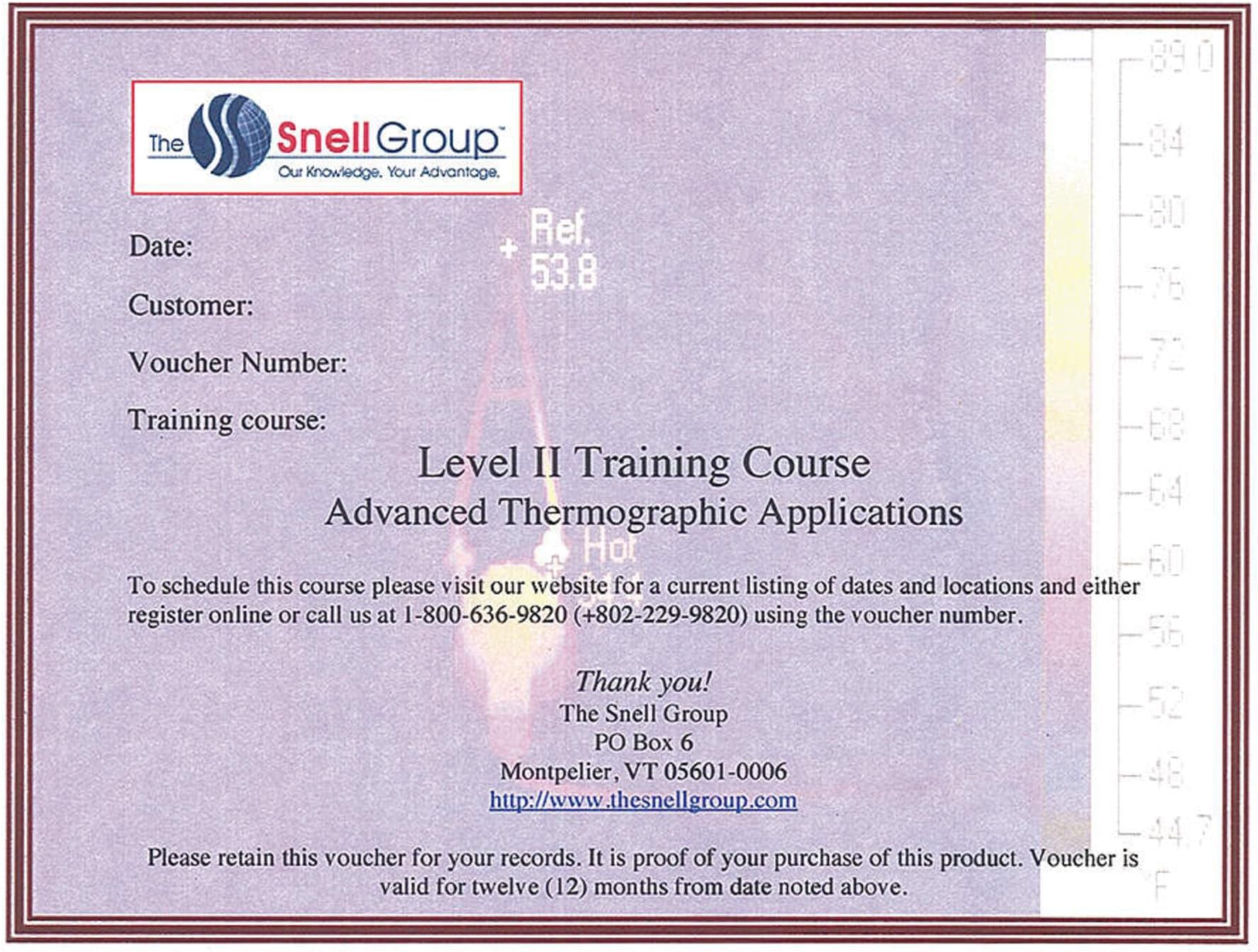 SNELL-L2-PDM - Level II Thermography Training