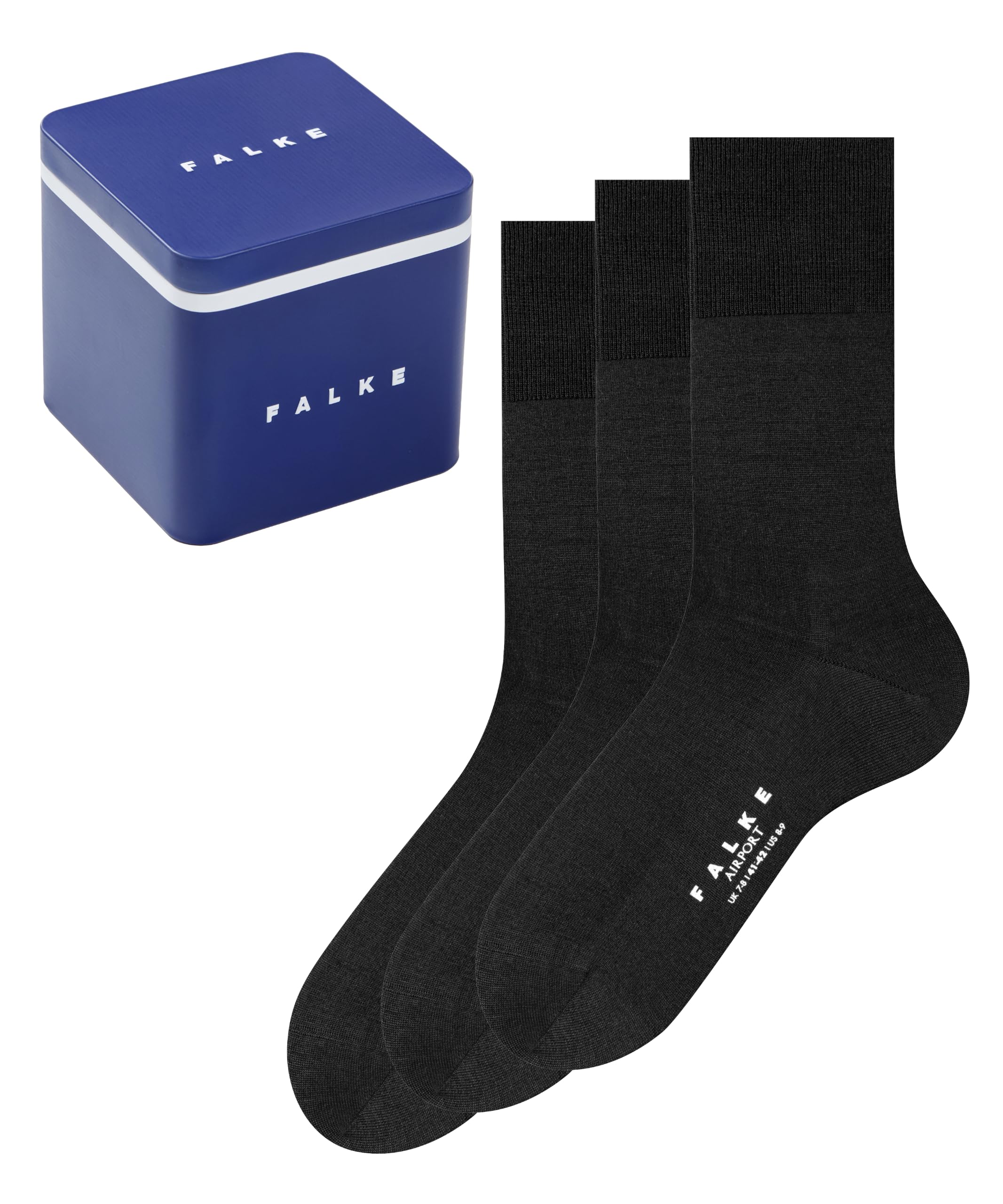 Falke Airport 3-Pack Socken black box (3281)