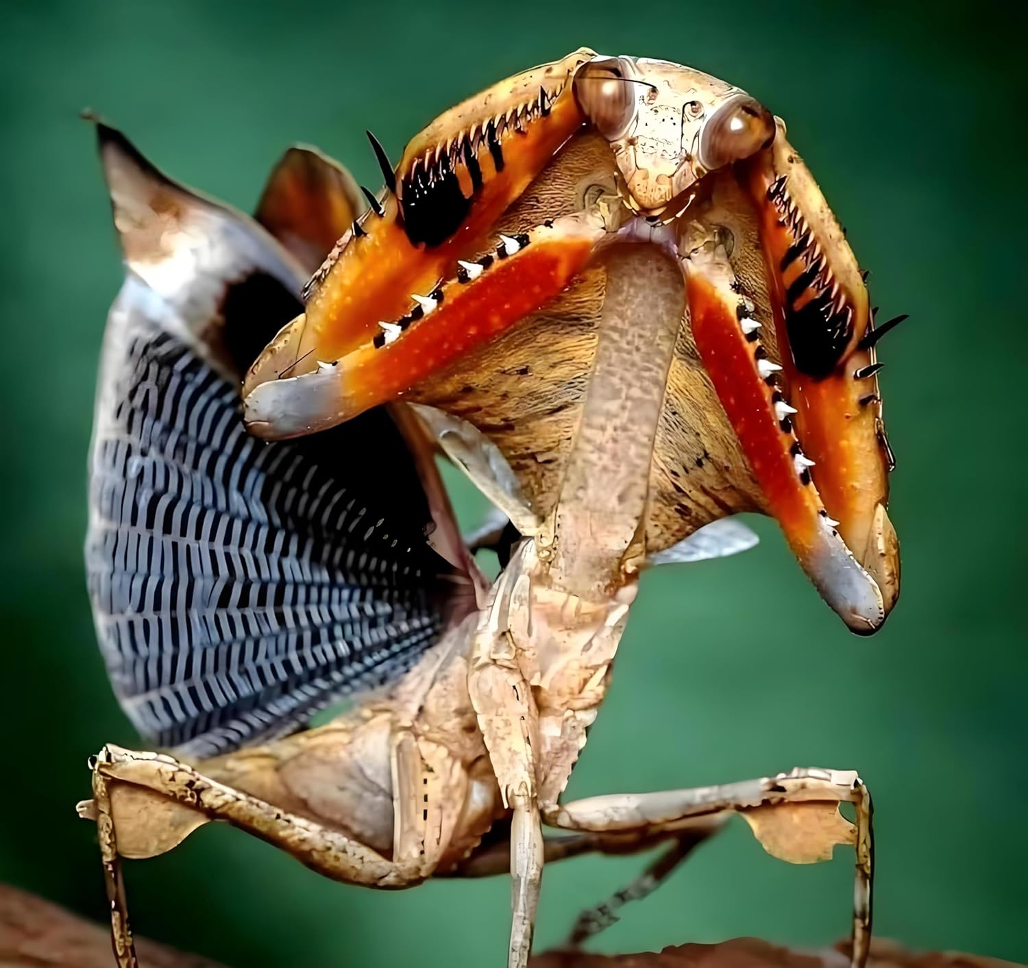 Dead Leaf Mantis Eggs,Camouflaged Mantis (1 Eggshell) – Equipped with a Transparent Window Pocket to Observe The Hatching Process, Each Ootheca can Produce up to 200 Baby mantises