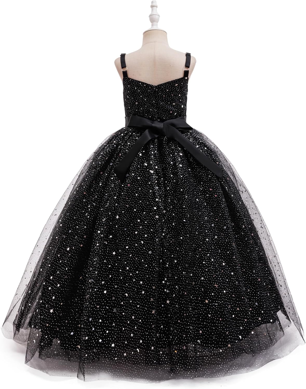 Glamulice Princess Sparkle Tulle Dress Flower Girl Little/Big Girls Wedding Bridesmaid Dresses Pageant Party Ball Gown