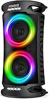 WeWillRockYou PR-01 Large Bluetooth Speaker: 260W Peak Power, Deep Bass, 15H Playtime, TWS Pairing, RGB Lights - Portable Party Boombox for Outdoor Fun