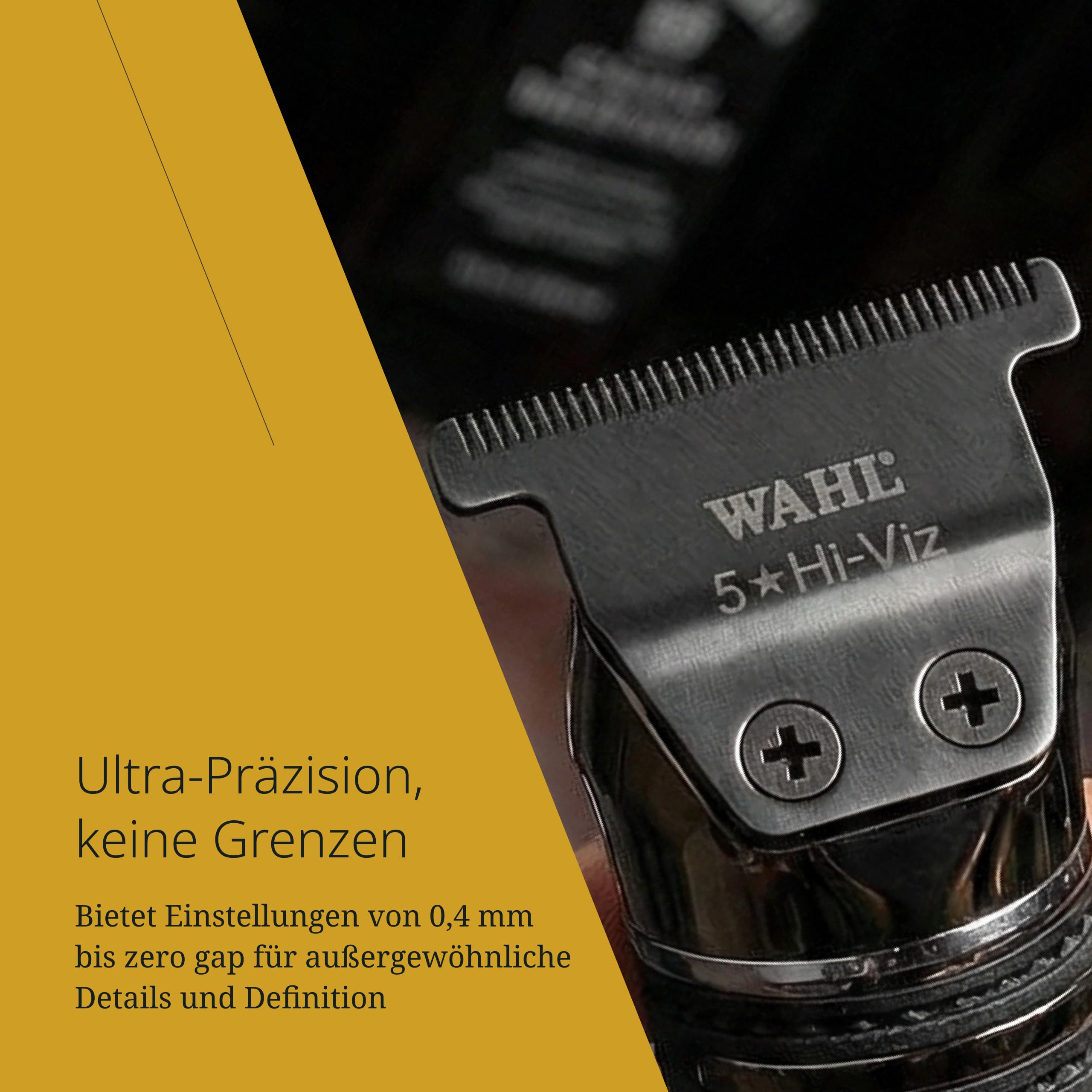 Wahl Hi-Viz Trimmer Ersatzklingen, 0,4 mm bis Null, 12er-Pack | Trimmer-Ersatzklingen mit diamantähnlicher Kohlenstoffbeschichtung, 8-mal länger scharf, 0,4 mm bis Null-Einstellung