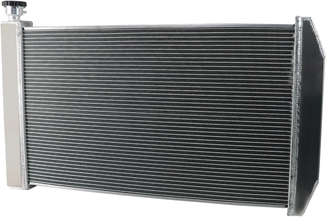 Aluminum Radiator for 1988-1999 Chevy GMC C/K/V/R 1500 2500 3500 Suburban Blazer 5.0L 5.7L V8 4.3L V6 3 Row Core Crossflow Radiators Silverado Cheyenne Sierra WT