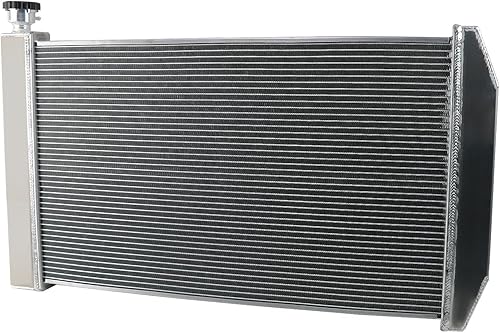 Miniatura 6 de AluRadiador Radiador de aluminio para Chevy GMC CKVR 1500 2500 3500 Suburban Blazer 5.0L 5.7L V8 4.3L V6 3 filas de radiadores de flujo cruzado