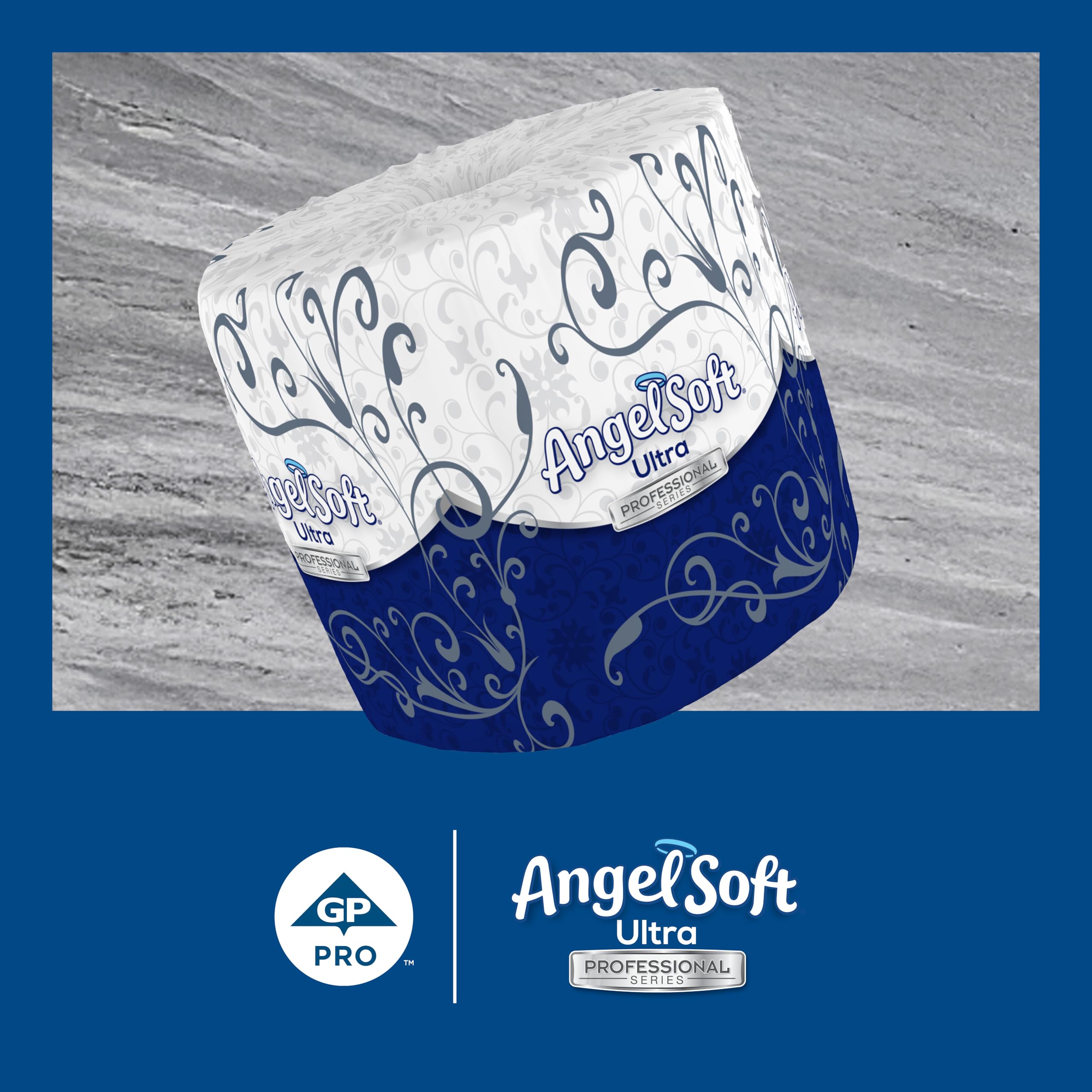 Georgia-Pacific Papel higiénico en relieve de GP PRO Bathroom Tissue, 60 unidades (paquete de 1), blanco 24000