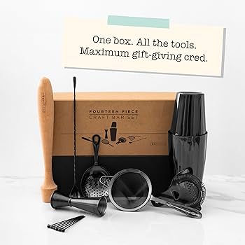 Ｂａｒｔｅｎｄｅｒ １４ Amazon.com: A Bar Above 14-Piece Stainless Steel Bartender