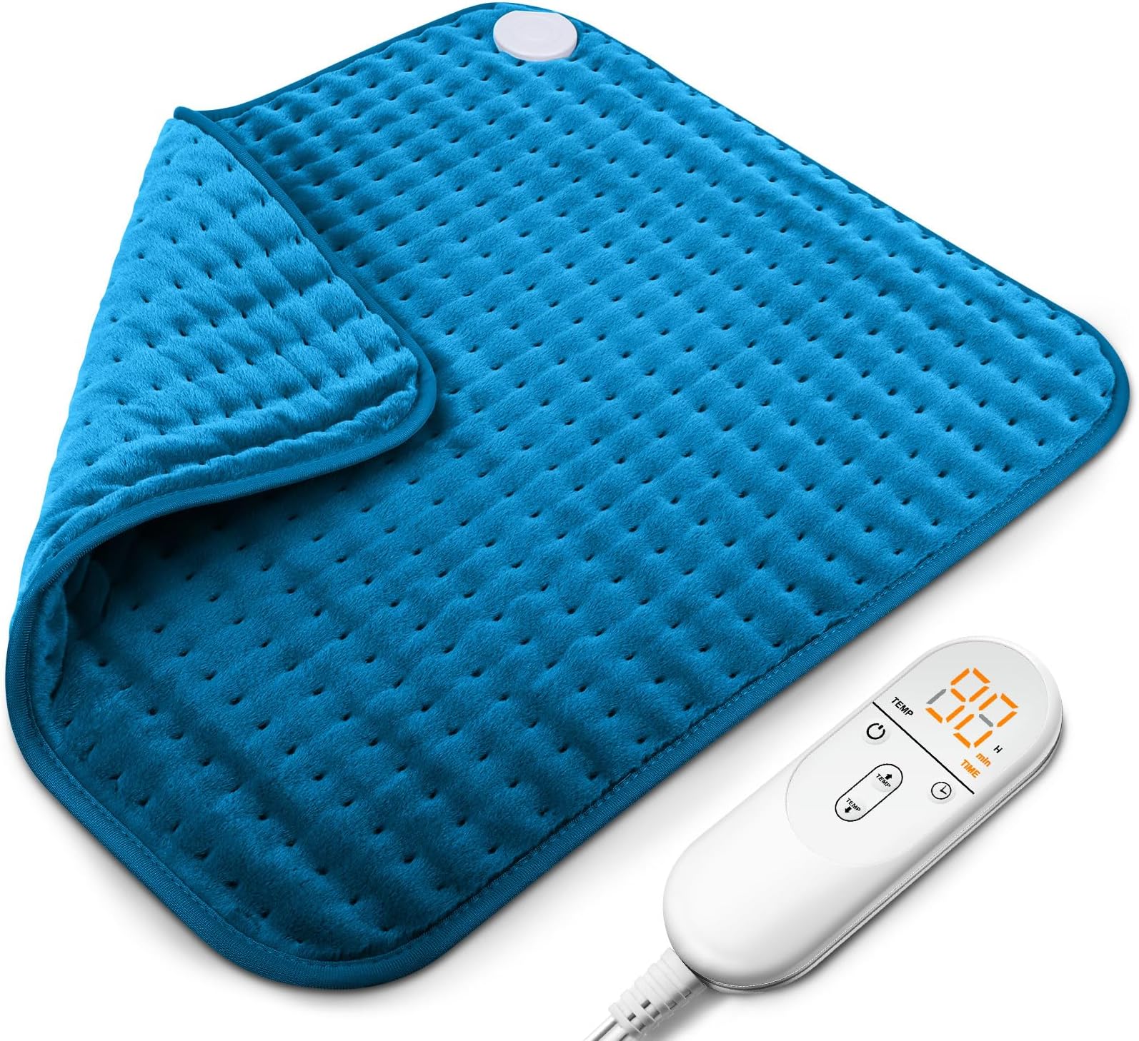 Heating Pad for Back Pain Relief, Electric Pads for Cramps, Abdomen, Waist/Shoulder with 6 Heat Settings & Auto Shut Off, Heating Pad