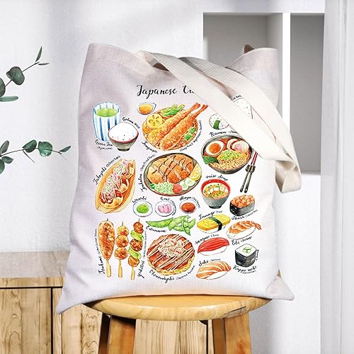 Miniatura 5 de Bolsa de mano de cocina japonesa Regalos de viaje de Japón Bolsa de hombro Cultura japonesa Mercancía de viaje de Japón