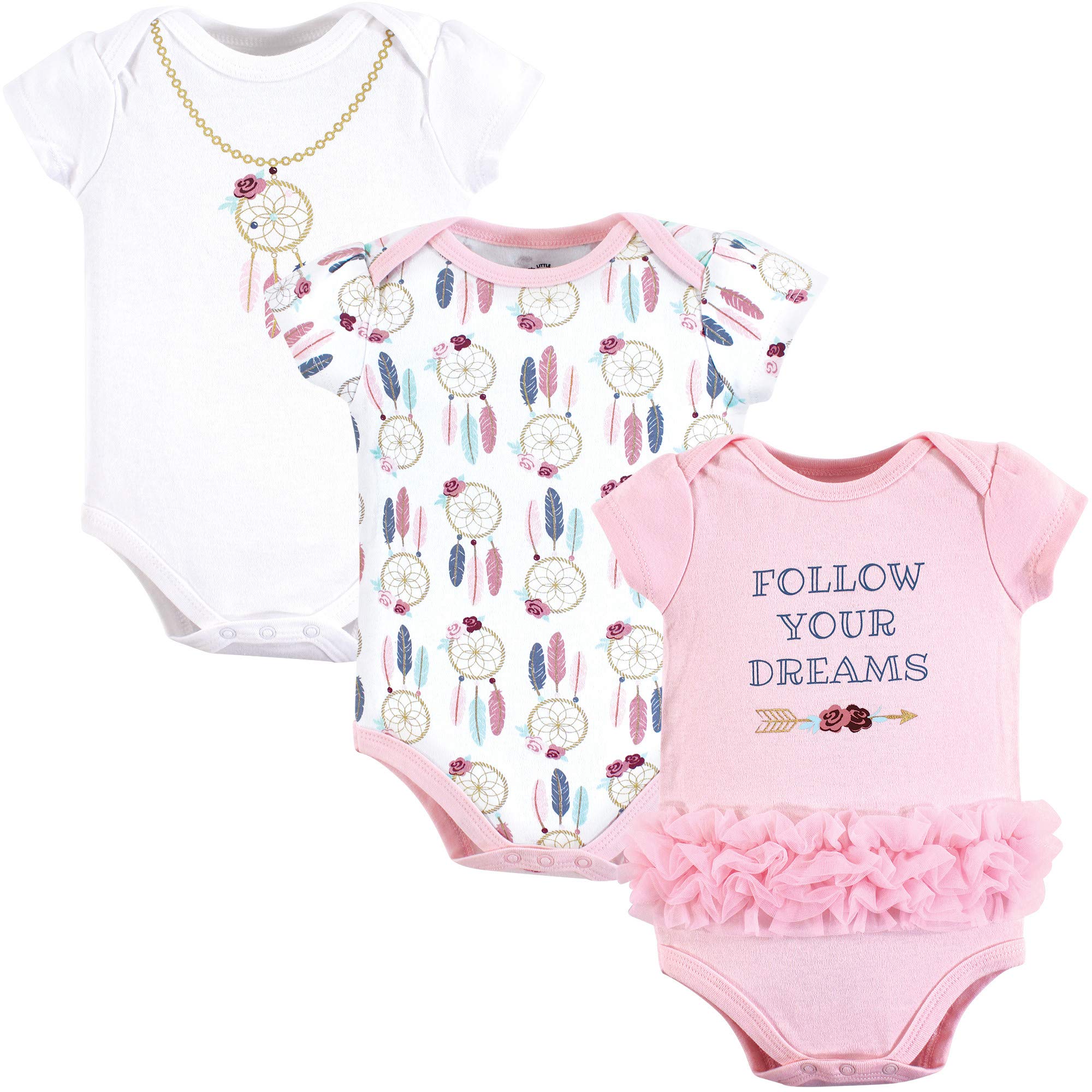 Little Treasure Unisex Baby Cotton Bodysuits