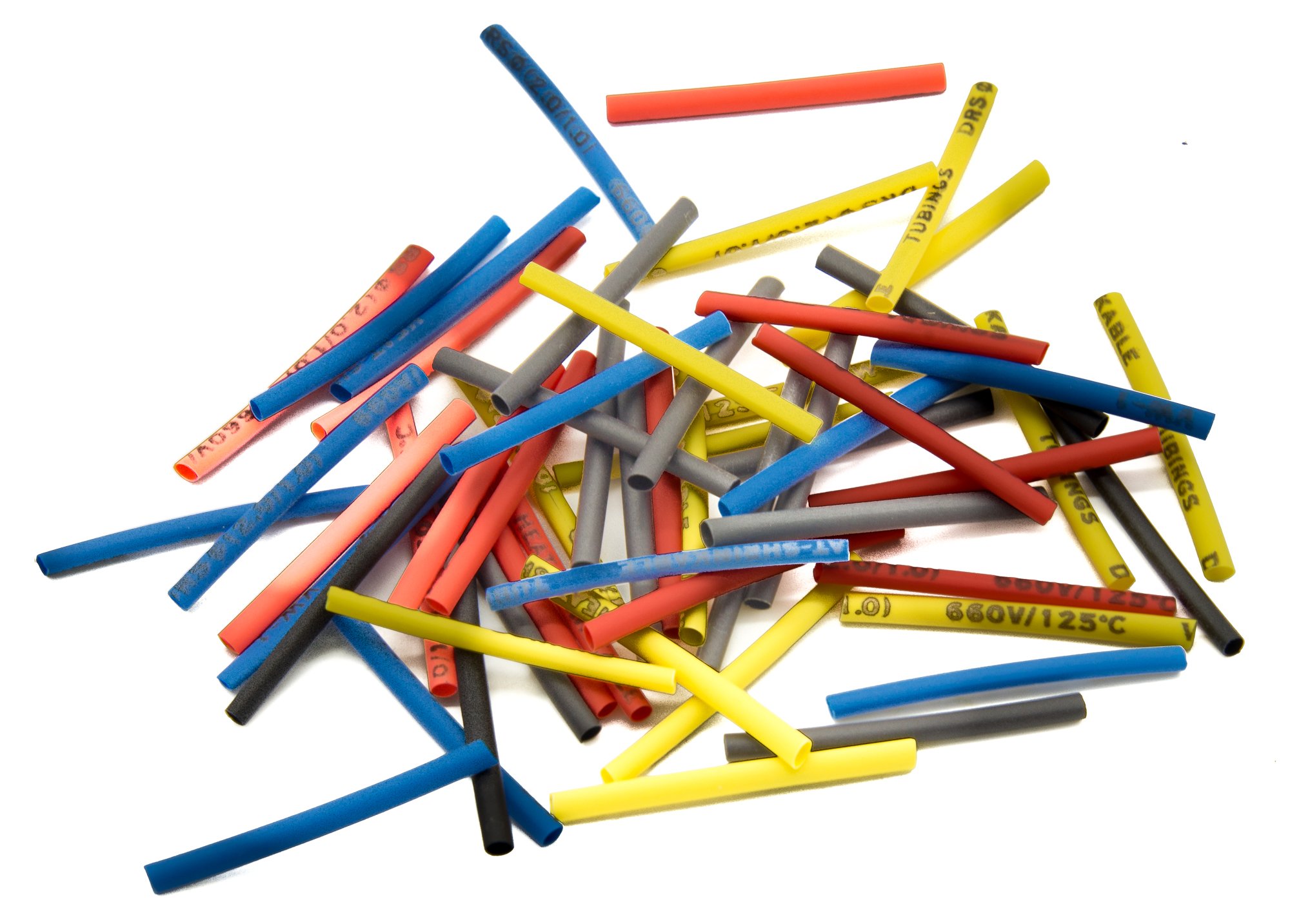 Lot De 328 Gaines Thermorétractables - Rapport De Rétrécissement 2