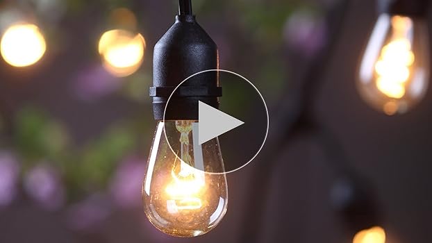 LEDストリングライト 12電球 10m [DanYee] 防水 防塵 PSE認 Amazon.co.jp: DanYee LEDストリングライト 12電球 10m 防水