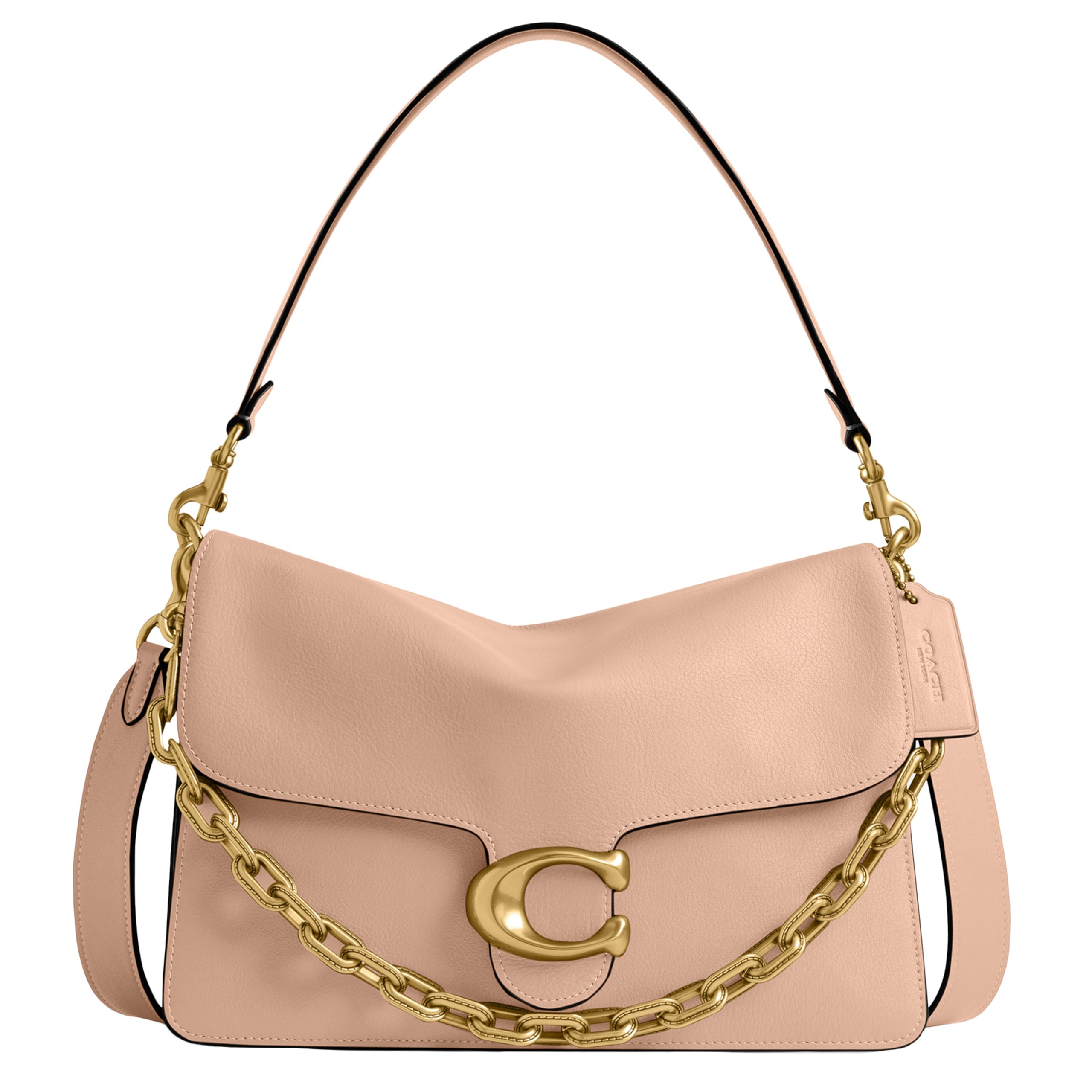 coach chain tabby shoulder bag 30 white