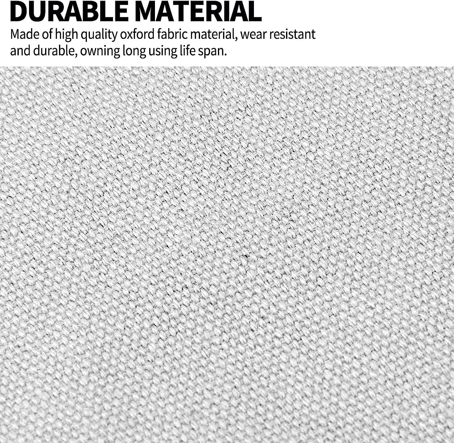 Marvellous Sostituzione Della Tela Della Sedia, 1 Set Resistente E Facile Da Pulire Per Sedie Da Regista Sostituzione Della Sedia Da Regista In Tela Forniture Per La Casa Accessori Per Mobili(Bianco)