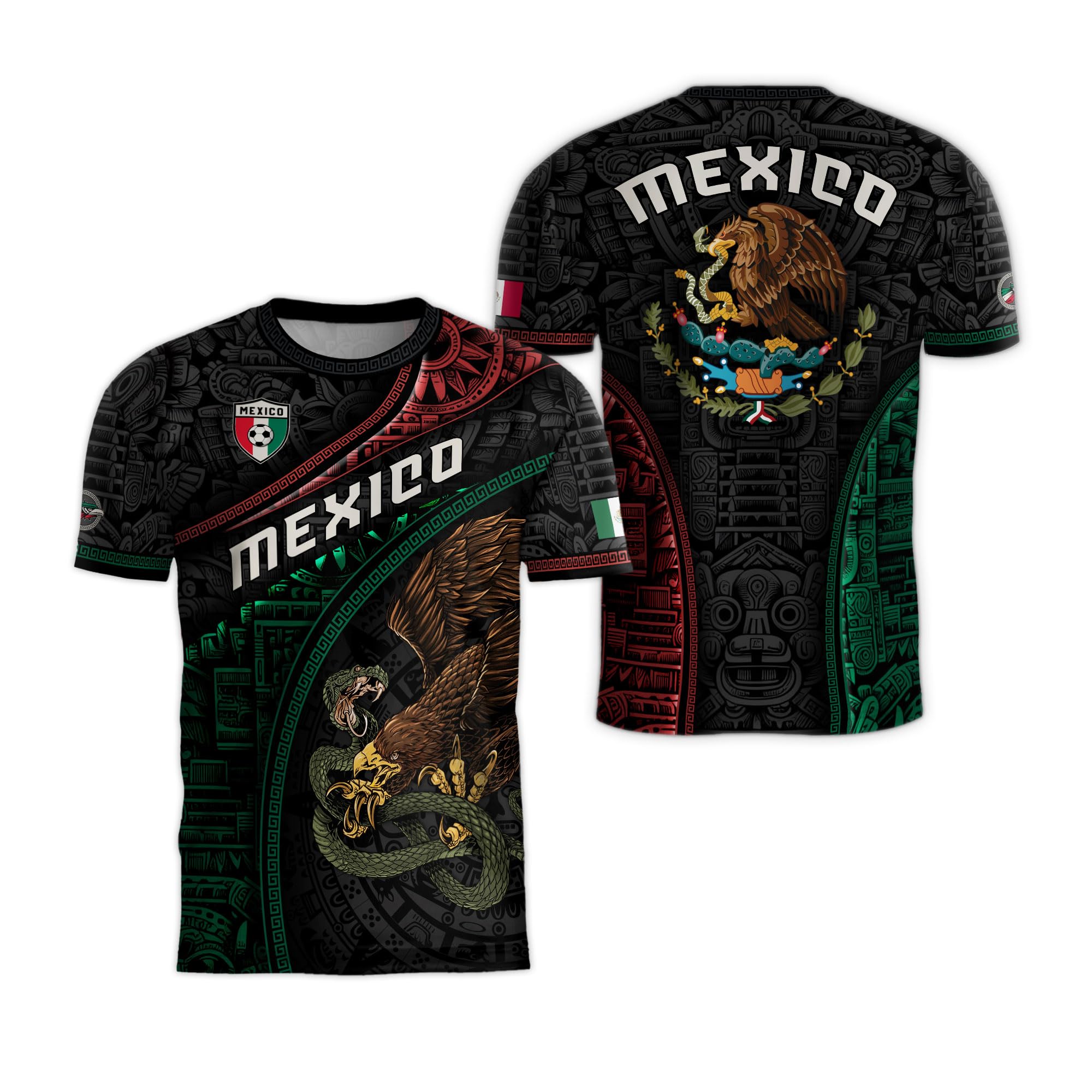 Mexico Soccer Jersey, Mexican Jersey Men Shirt, Jersey De Mexico 1 (3XL)