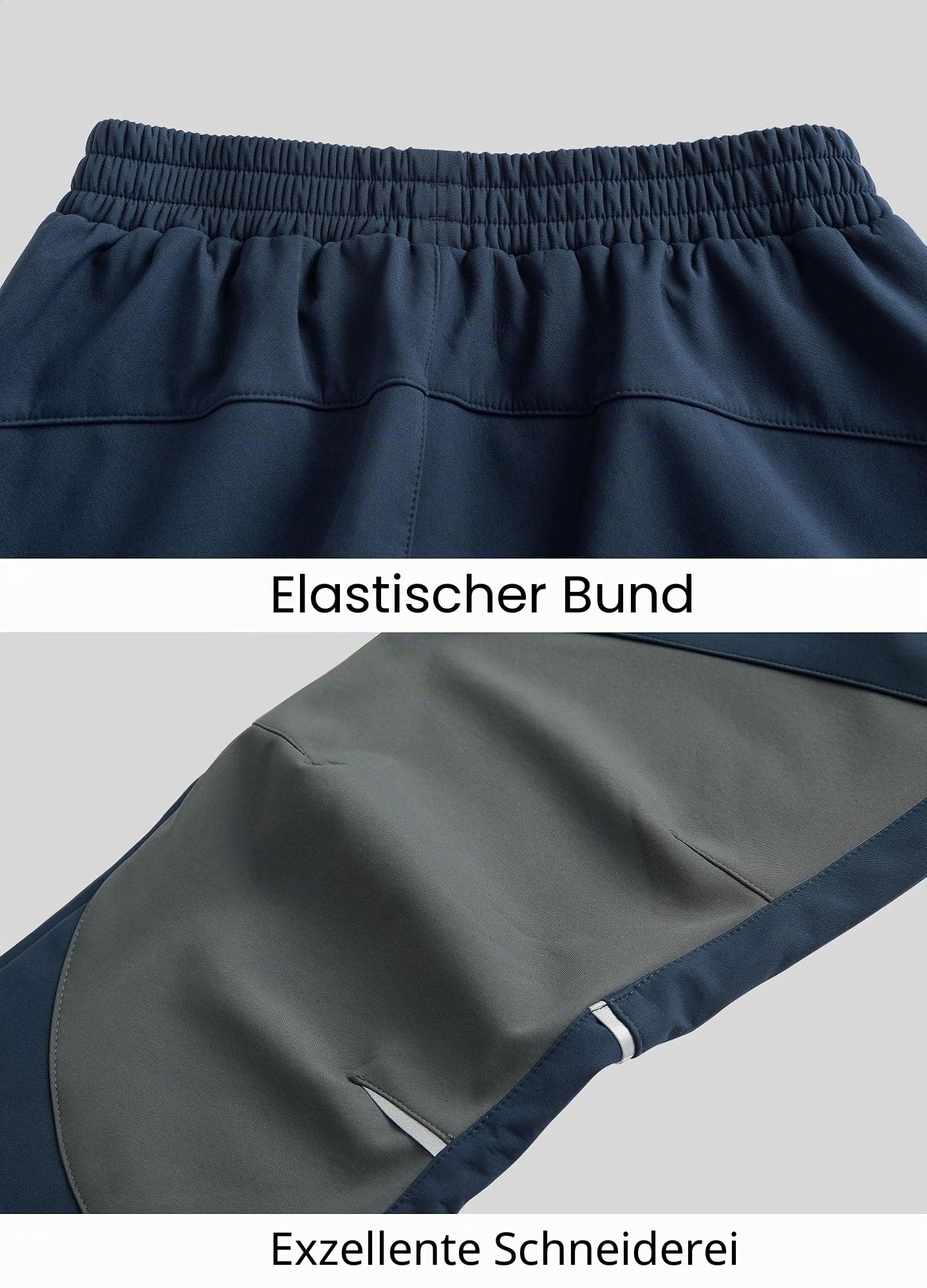 WILLIT Kinder Softshellhose Thermohose Skihose Gefüttert Jungen Mädchen Schneehose Winter Wasserdicht Winddicht Wanderhose mit Taschen