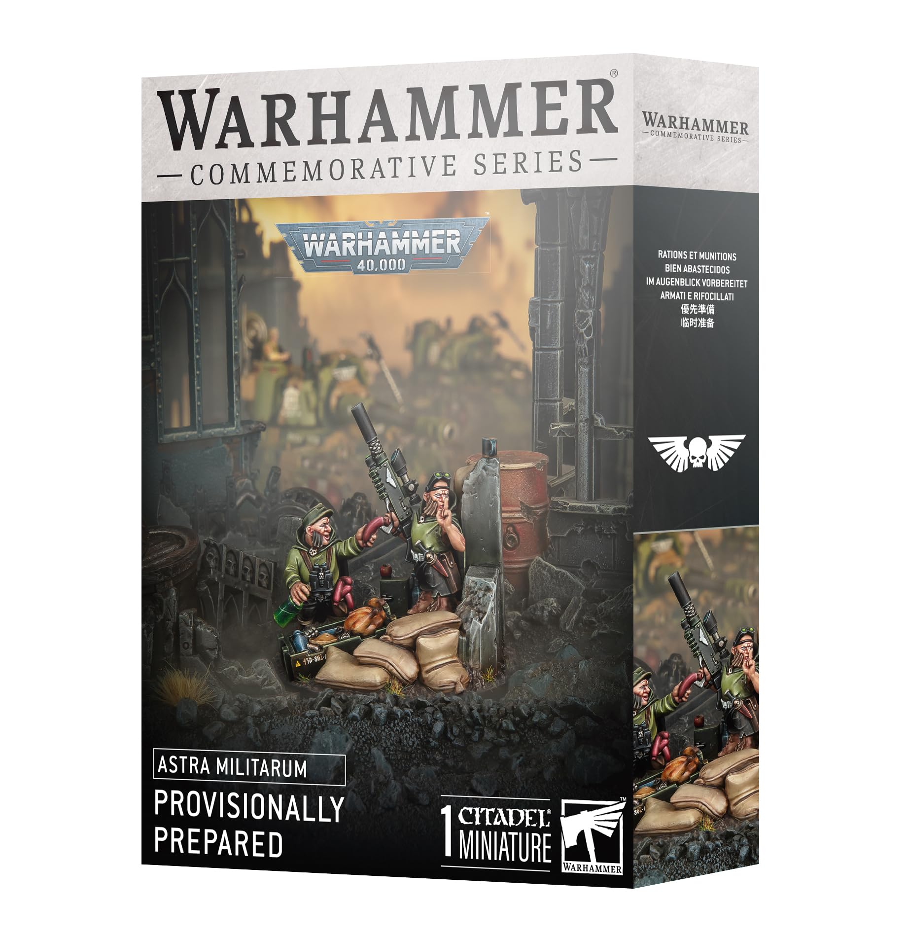 Games Workshop - Warhammer 40,000 - Astra Militarum: Ratlings - Provisionally Prepared (2024 Miniature)