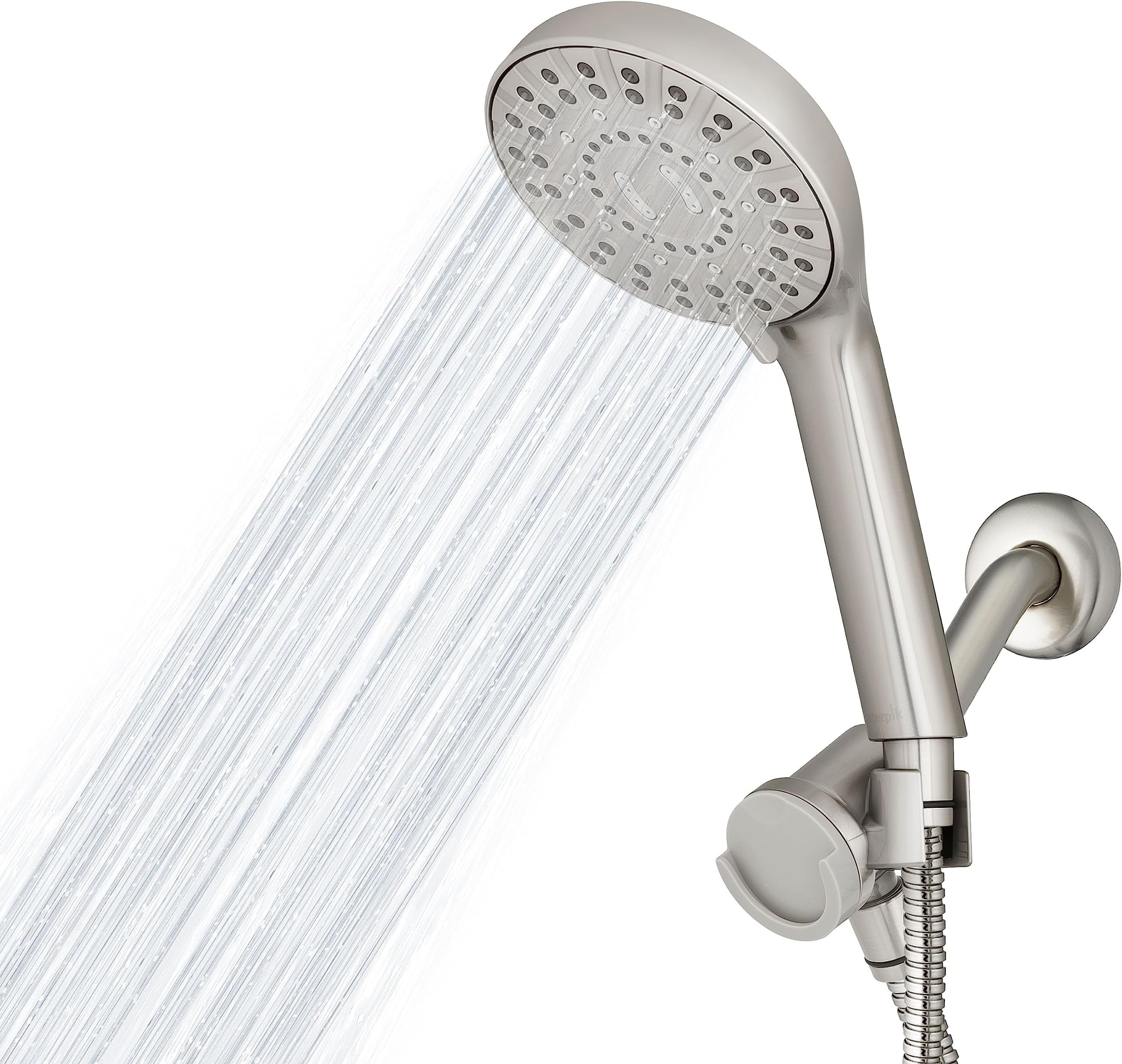 Waterpik 12Mode 2in1 Dual Shower Head System with 5Foot Hose and