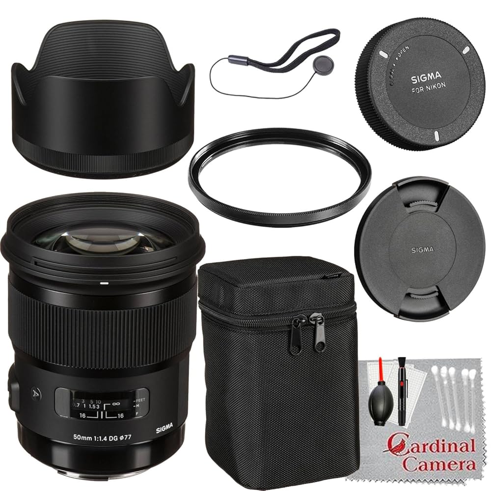 Amazon.co.jp: Sigma 50mm f/1.4 DG HSM アートレンズ Nikon F用