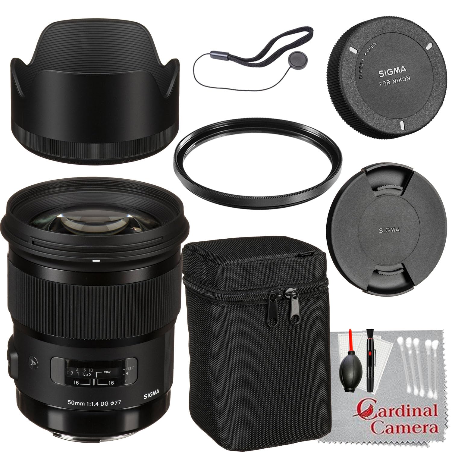Amazon.co.jp: Sigma 50mm f/1.4 DG HSM アートレンズ Nikon F用 +
