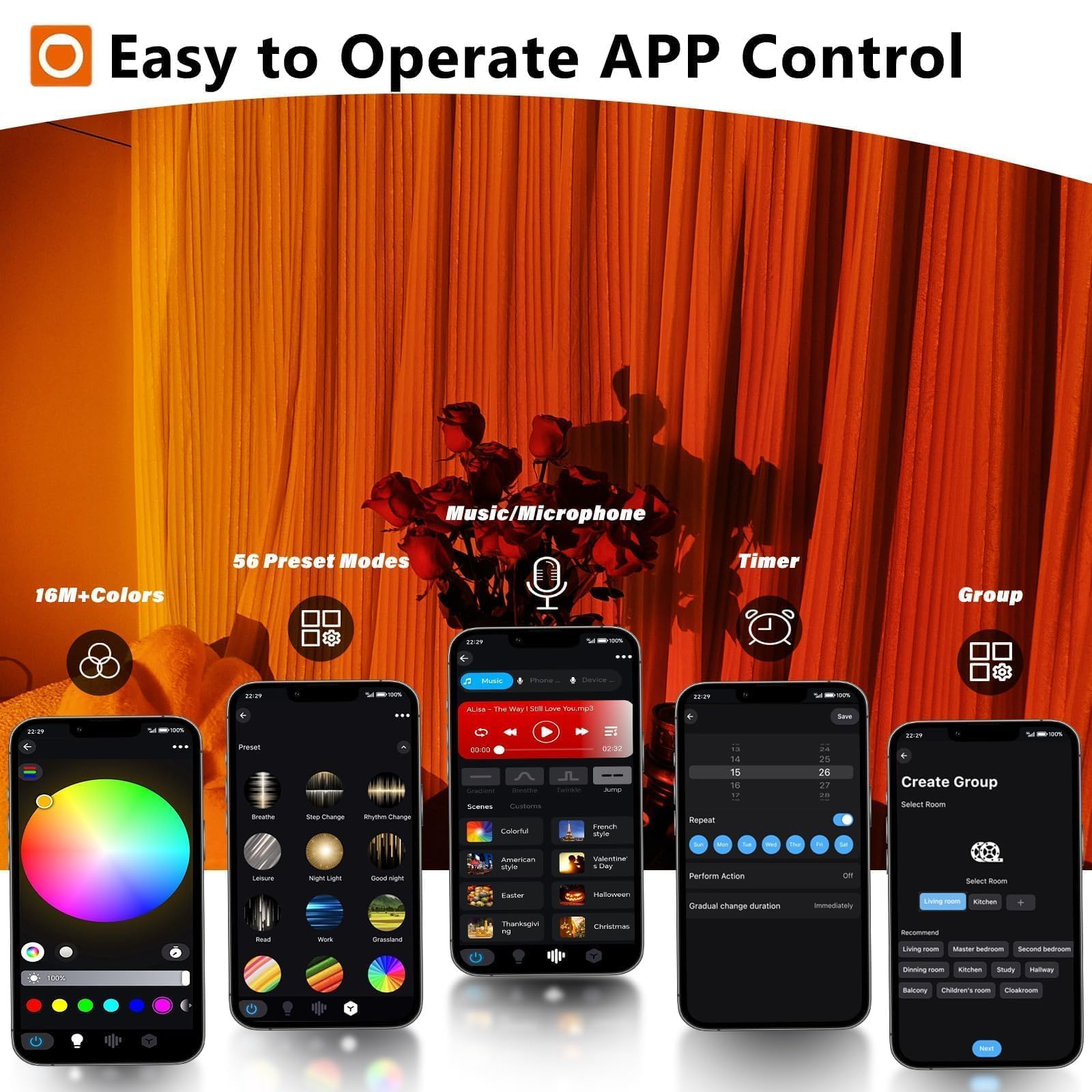 Sonnenuntergangslampe mit USB-Anschluss – 360° drehbarer, mehrfarbiger Sonnenuntergang-Lichtprojektor, ideal für Zimmer-/Schlafzimmer-Dekor, Fotografie, Party, TikTok Live, Halloween und