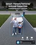 REOLINK Duo 3 PoE 16MP UHD Dual-Lens PoE Security Camera with 180° Panoramic View, Motion Track, F1.6 Color Night Vision, Person/Vehicle/Animal Detection, Two Way Talk, Supports 24/7 Recording