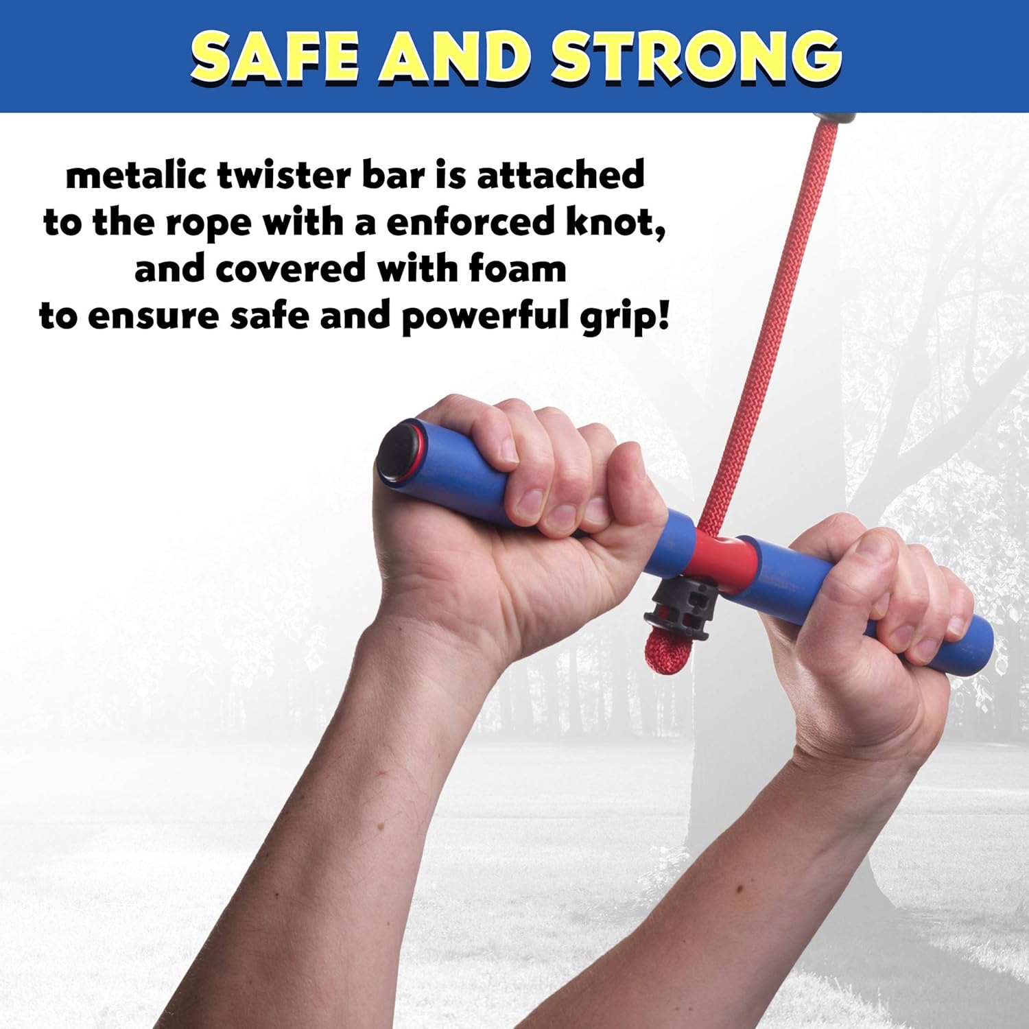 Ninja Warrior Obstacle Course Swing Bar Attachment, Outdoor Playground Accessories for Kids, Jungle Gym Monkey Line Training Equipment, Playground Trapeze Swing Set for Ultimate Fun : Toys & Games