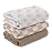 Muslin Swaddle Blankets for Newborn, 3 Pack Breathable Soft Receiving Blanket, Large 38 x 40 inches Swaddle Wrap Burping Clothes Diapers, Essentials Infant Shower Items, Toddler Gift (Rainbow & Grid)