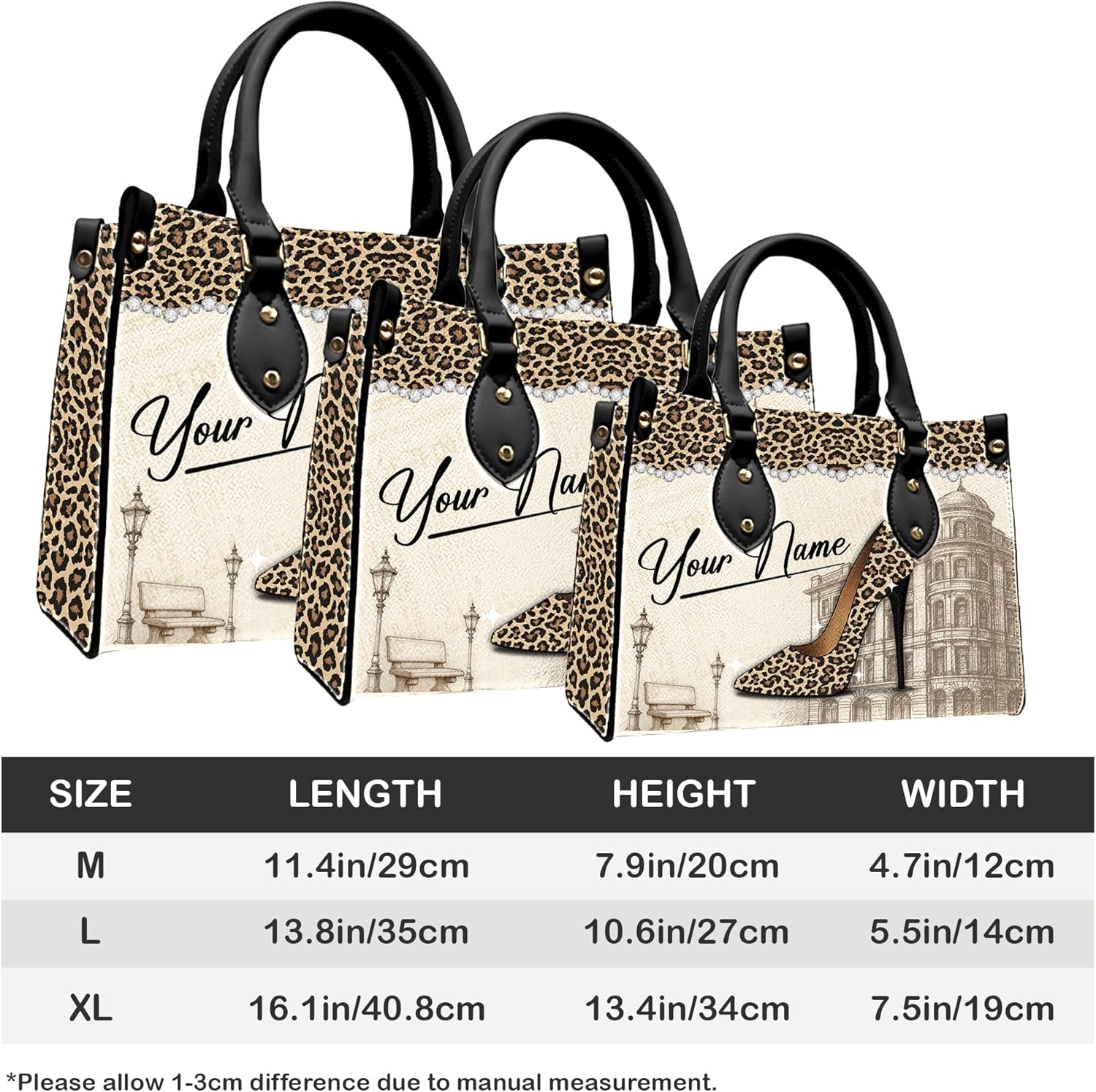 Personalized African American Leather Bag, African Purse, Christmas Gifts for Black Girl Women, Black History Handbags