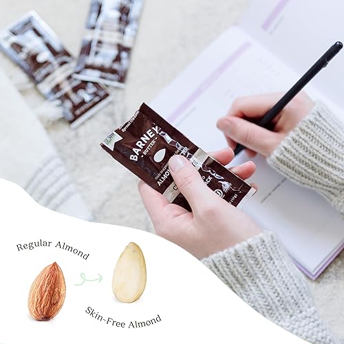 Miniatura 3 de Barney Butter Paquetes de bocadillos de mantequilla de almendras, chocolate, 0.6 onzas (paquete de 24), almendras sin piel, sin OMG, sin gluten,