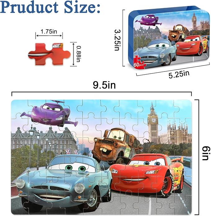 Puzzle de Madera Temática Infantil 3 a 8 Anos miniatura 3