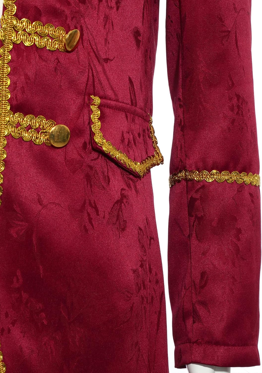 Kids Boys Historical Renaissance Steampunk Gothic Tailcoat Long Sleeve Victorian Style Jacket Coat