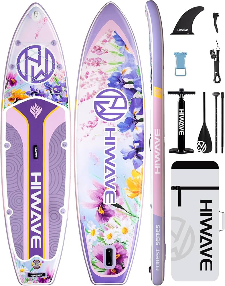 Hiwave Inflatable Stand Up Paddle Board 11'*34”*6” Sup Board