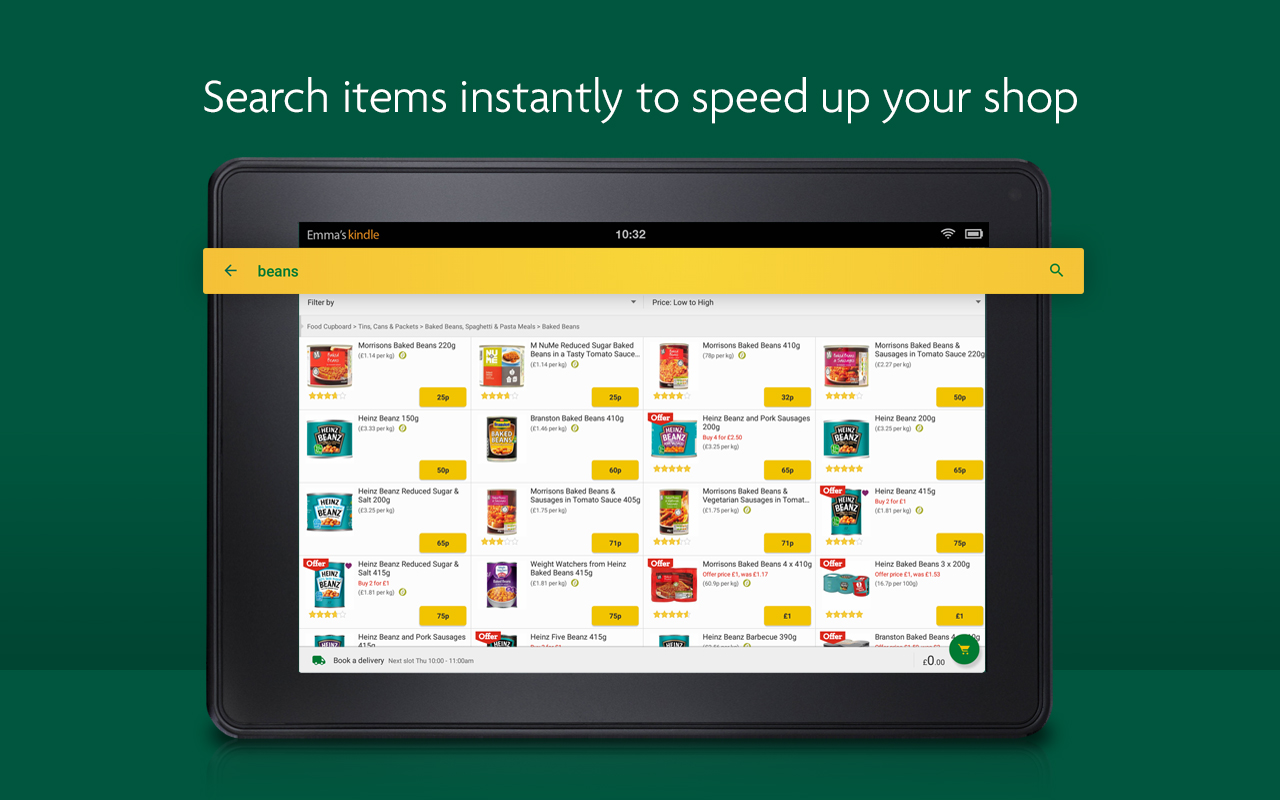 Morrisons Groceries App on the Amazon Appstore