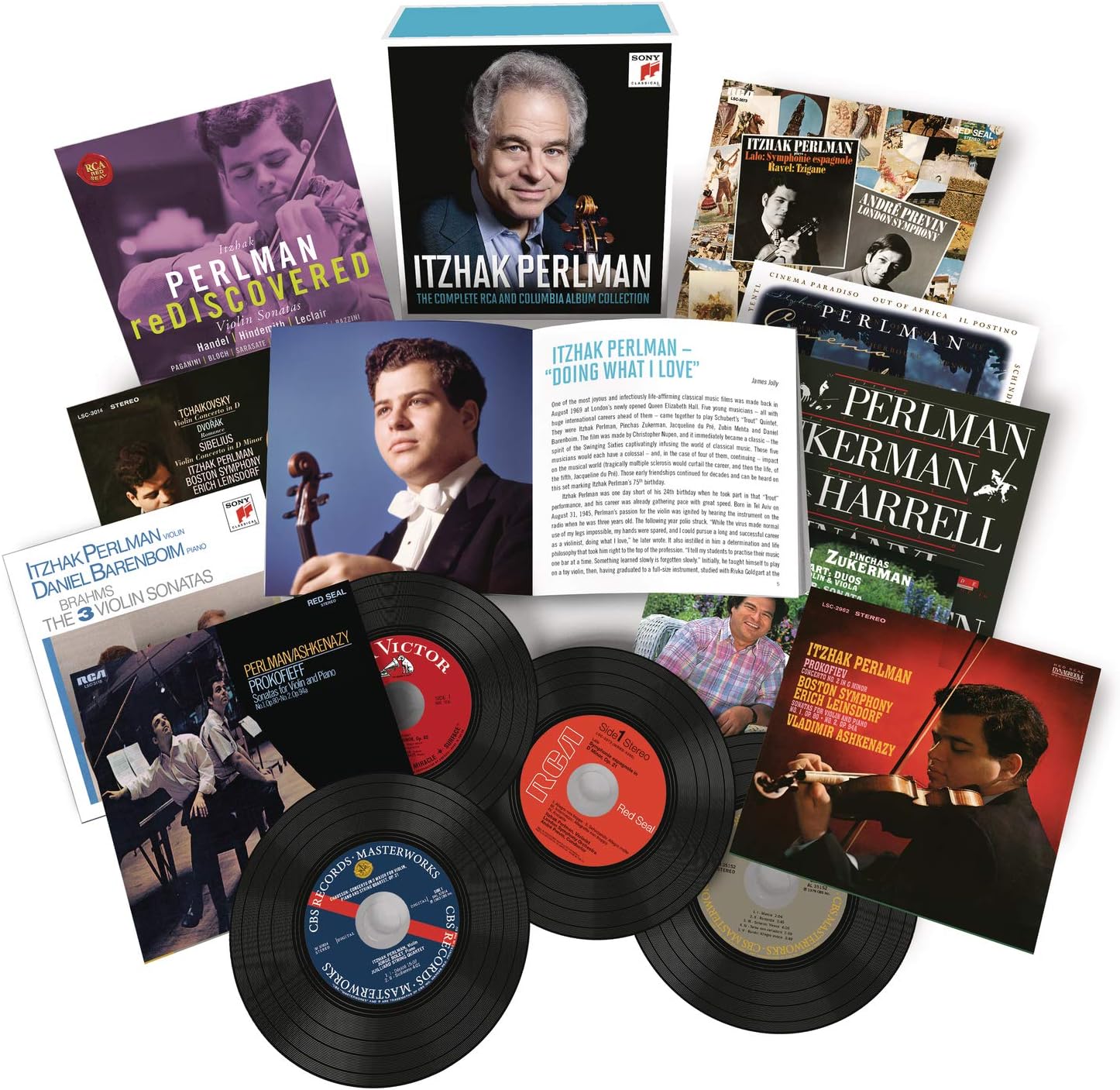 Itzhak Perlman - The Complete Rca And Columbia Album Collection